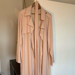 Peach  Duster w/ belt